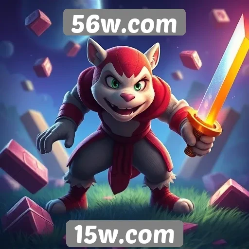 Exploração das principais categorias de jogos no 56w.com